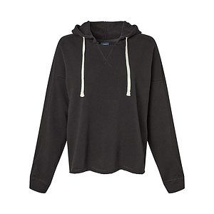Women's Angel Fleece Crop Hooded Sweatshirt - W23101