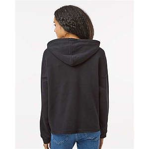 Women's Angel Fleece Crop Hooded Sweatshirt - W23101