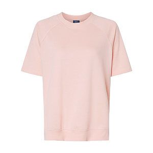 Women's French Terry Short Sleeve Crewneck Sweatshirt - W23711