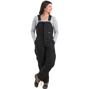 Women's Softstone Duck Insulated Bib Overall - WB515