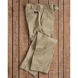 Men's Plain Front Work Pants - WP70