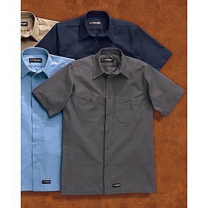 Men's Tall Short Sleeve Work Shirt - WS20T