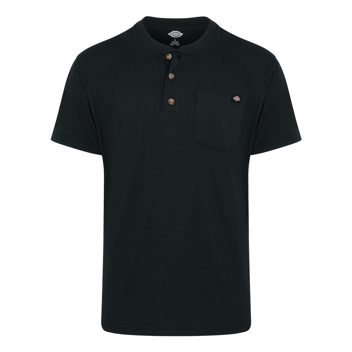 Men's Tall Heavyweight Traditional Short Sleeve Henley - WS51T