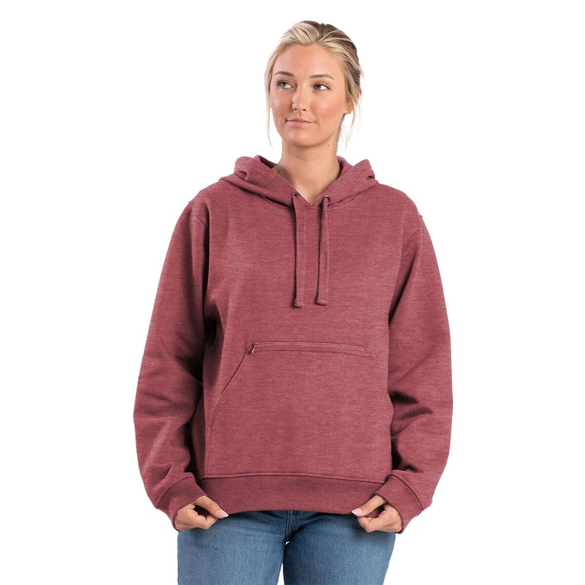 Women's Heritage Zippered Pocket Hooded Sweatshirt - WSP418