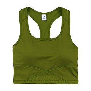 Girls' Cropped Middie Tank - YS83
