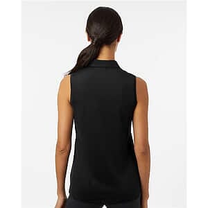 Women's Ottoman Sleeveless Polo - A1005