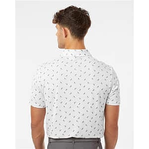 Men's Ultimate365 Mesh Print Polo - A2012