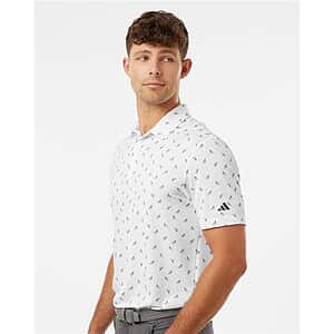 Men's Ultimate365 Mesh Print Polo - A2012