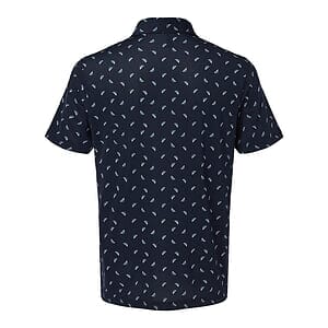 Men's Ultimate365 Mesh Print Polo - A2012