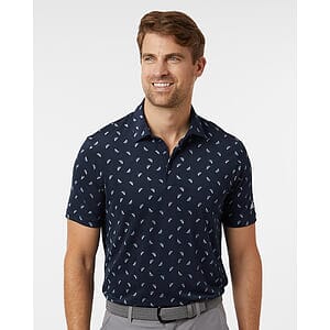 Men's Ultimate365 Mesh Print Polo - A2012