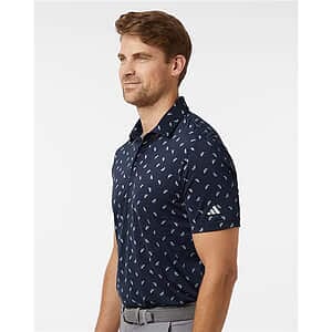 Men's Ultimate365 Mesh Print Polo - A2012