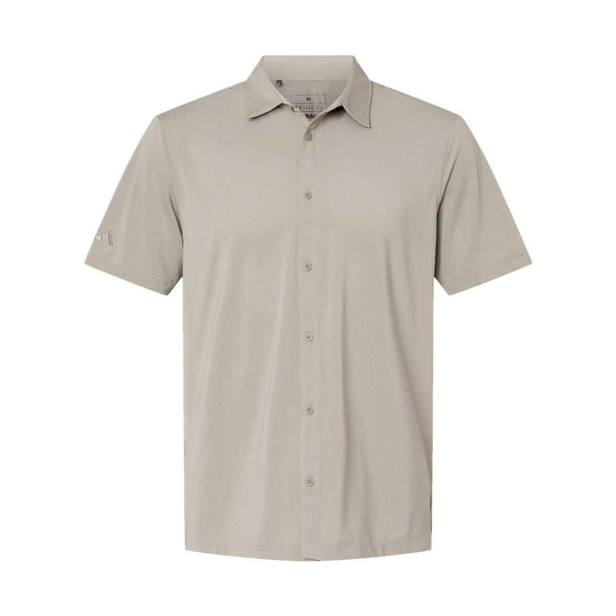 Men's Full Button Down Short Sleeve Shirt - A595