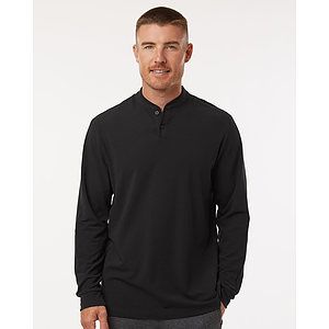 Men's Henley Long Sleeve T-Shirt - A597