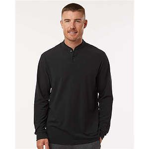 Men's Henley Long Sleeve T-Shirt - A597
