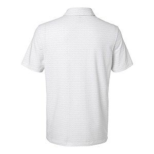 Men's Blended Printed Polo - A702