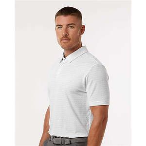 Men's Blended Printed Polo - A702