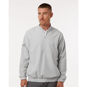 Men's Stretch Woven Half-Zip Pullover - A705