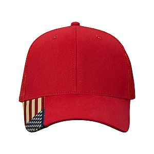 USA Flag Mesh Cap - AM350M