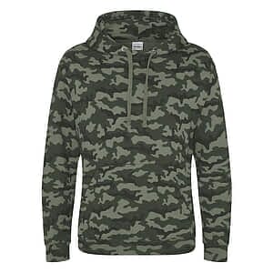 Unisex Camo Hooded Sweatshirt - JHA014