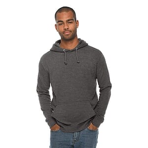 Unisex French Terry Pullover Hooded Sweatshirt - LS13001