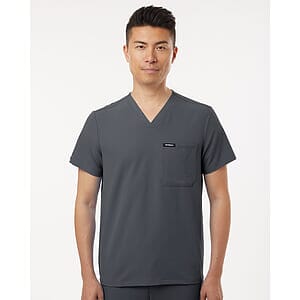 Men's Holmes Everyday 1-Pocket Scrub V-Neck Top - M10001