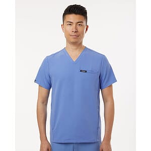 Men's Platt 3-Pocket Scrub V-Neck Top - M10002