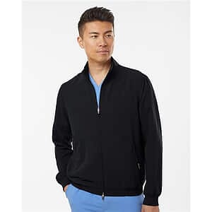 Men's Wolfe Everyday Full-Zip 6-Pocket Scrub Jacket - M60001