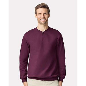 Unisex Softstyle® Midweight 1/4 Zip Sweatshirt - SF008