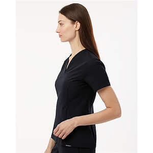 Women's Calix Fit & Flare Scrub V-Neck Top - W10003