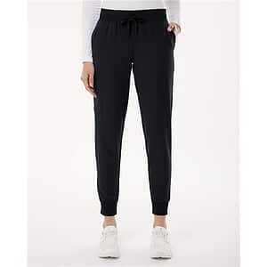 Women's Petite Sizes Silex Knit-Waist Scrub Joggers - W20003P