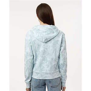 Women's Maddie Floral Print Hooded Sweatshirt - W24105