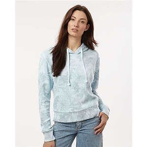 Women's Maddie Floral Print Hooded Sweatshirt - W24105