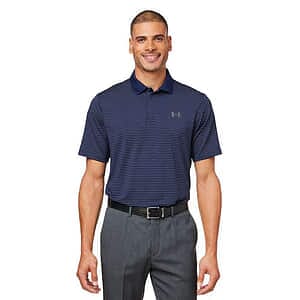 Men's 3.0 Striped Perf Polo - 1377376