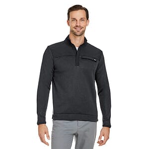 Fleece Quarter Zip Pullover Sweatshirt - 1382920