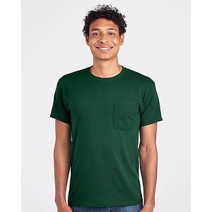 Unisex Dri-Power® 50/50 Pocket T-Shirt - 29MPR