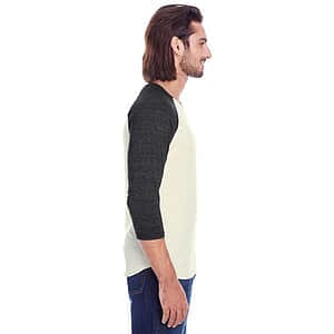 Triblend Three-Quarter Sleeve Raglan T-Shirt - 302G