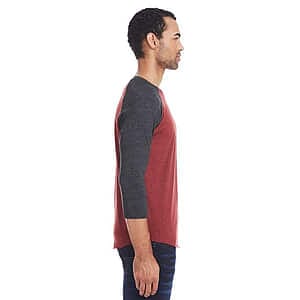Triblend Three-Quarter Sleeve Raglan T-Shirt - 302G