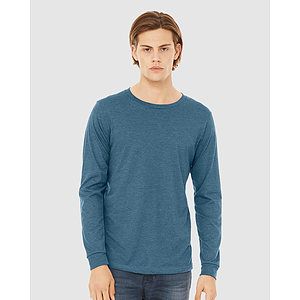 Heather CVC Long Sleeve Tee - 3501CVC