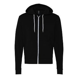 Unisex Sponge Fleece Full-Zip Hoodie Sweatshirt - 3739