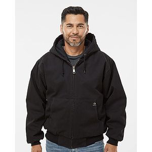 Men's Cheyenne Boulder Cloth™ Hooded Jacket with Tricot Quilt Lining - 5020
