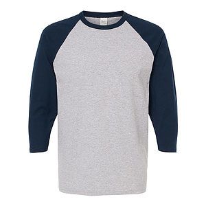 Raglan Three-Quarter Sleeve Baseball T-Shirt - 5540