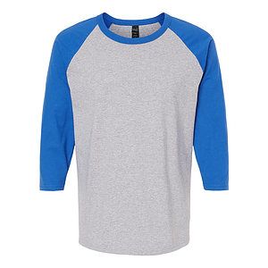 Raglan Three-Quarter Sleeve Baseball T-Shirt - 5540