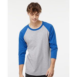 Raglan Three-Quarter Sleeve Baseball T-Shirt - 5540