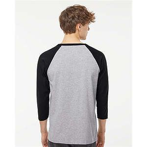 Raglan Three-Quarter Sleeve Baseball T-Shirt - 5540