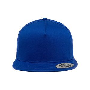 Five-Panel Cotton Twill Snapback Cap - 6007