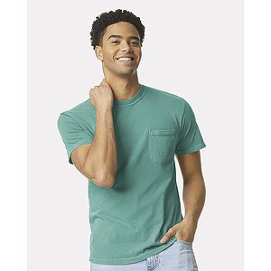 Unisex Garment-Dyed Heavyweight Pocket T-Shirt - 6030