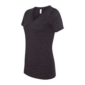 Women's Relaxed Triblend V-Neck Tee - 6415