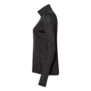 Women's Lightweight Mélange Quarter-Zip Pullover - A476