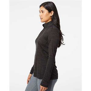 Women's Lightweight Mélange Quarter-Zip Pullover - A476