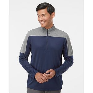 Men's Ultimate365 Lightweight Colorblocked Quarter-Zip Pullover - A552